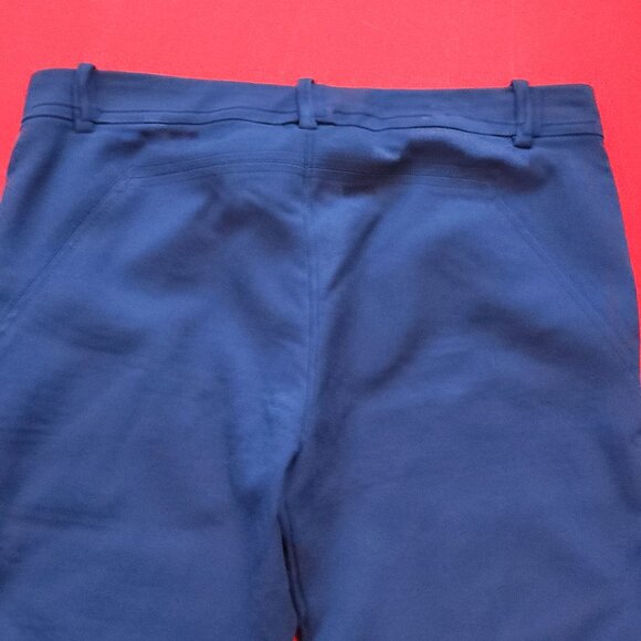 ZARA Women casual pants navy blue zipper pockets women's size M - Picture 4 of 6